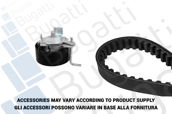 Комплект зубчастих ременів   BKCD0814   BUGATTI