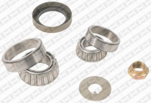 Комплект подшипника ступицы колеса   R140.84   SNR