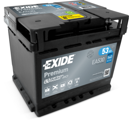 Стартерная аккумуляторная батарея   EA530   EXIDE