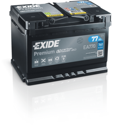 Стартерная аккумуляторная батарея   EA770   EXIDE