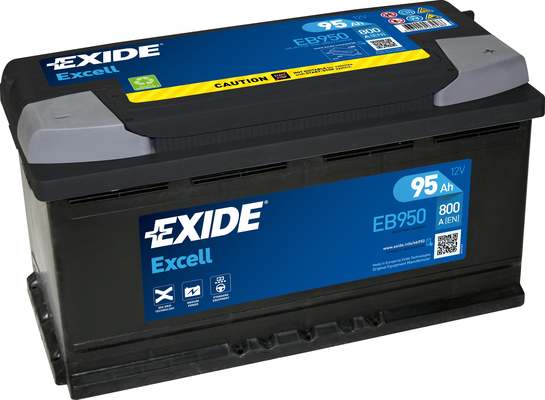 Стартерная аккумуляторная батарея   EB950   EXIDE