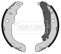 Комплект гальмівних колодок   BBS6366   BORG & BECK