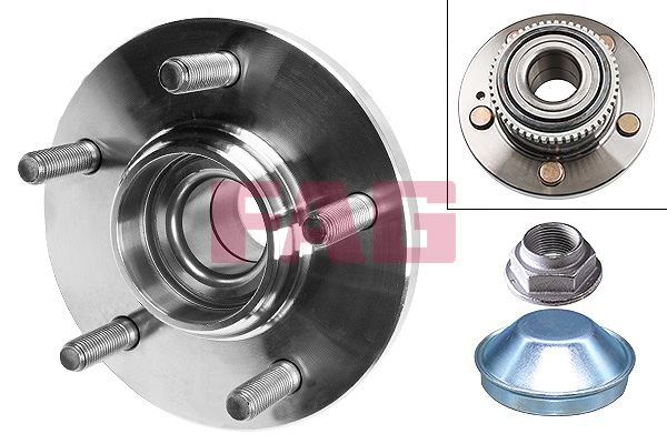 Комплект колісних підшипників   713 6266 00   FAG