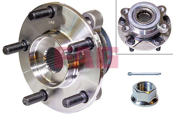 Комплект подшипника ступицы колеса   713 6332 10   FAG
