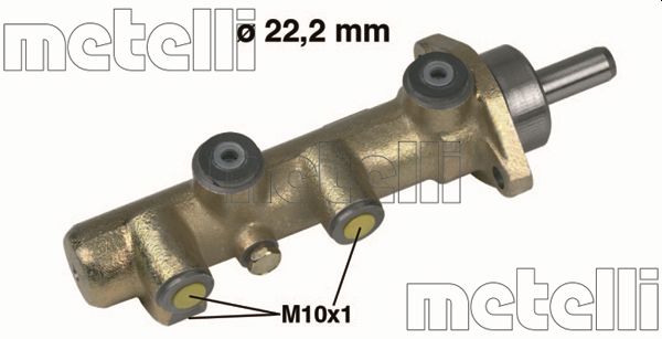 Головний гальмівний циліндр   05-0130   METELLI