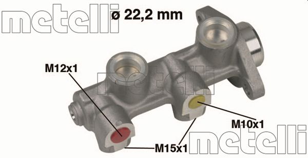 Головний гальмівний циліндр   05-0189   METELLI