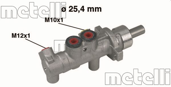 Головний гальмівний циліндр   05-0414   METELLI