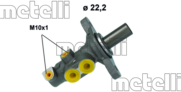 Головний гальмівний циліндр   05-1229   METELLI