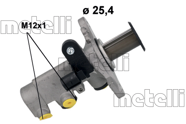 Головний гальмівний циліндр   05-1251   METELLI