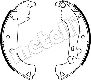 Комплект тормозных колодок   53-0081Y   METELLI