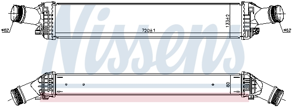 Интеркулер 96111 NISSENS #4