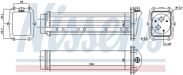 Интеркулер 96432 NISSENS #4