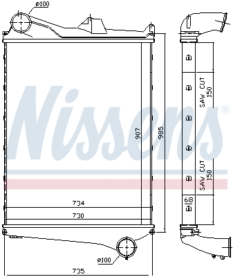 Интеркулер   97006   NISSENS