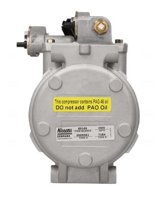Компрессор, кондиционер 89166 NISSENS #2
