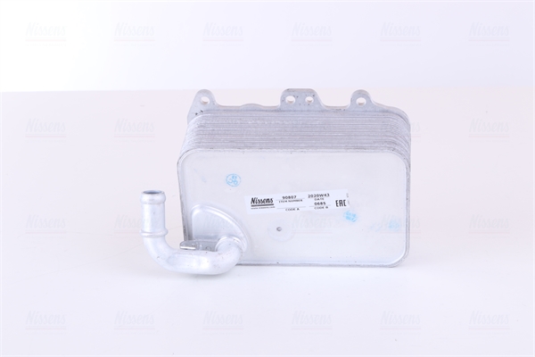 масляный радиатор, двигательное масло, NISSENS 90807 масляный радиатор, двигательное масло, NISSENS 90807