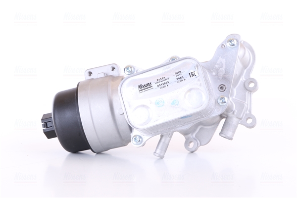 Охолоджувач оливи, моторна олива 91167 NISSENS #4