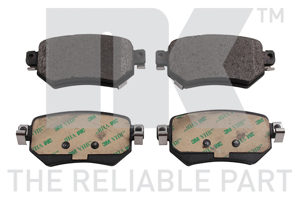 Комплект гальмівних накладок, дискове гальмо, NK 223265 Комплект гальмівних накладок, дискове гальмо, NK 223265