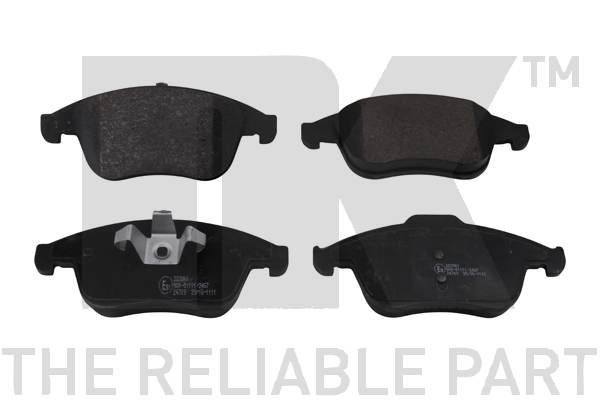 Комплект тормозных колодок, дисковый тормоз, NK 223961 Комплект тормозных колодок, дисковый тормоз, NK 223961