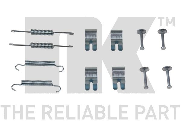 Комплект приладдя, колодка стоянкового гальма, NK 79400013 Комплект приладдя, колодка стоянкового гальма, NK 79400013