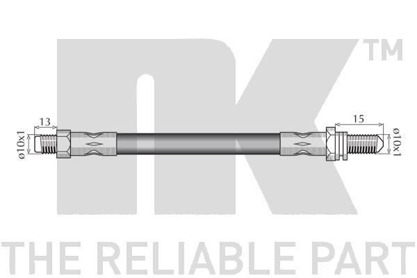 Гальмівний шланг 852556 NK #3