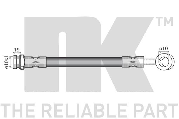 Гальмівний шланг 853465 NK #3