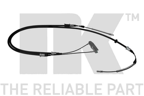 Тросик, cтояночный тормоз   903675   NK