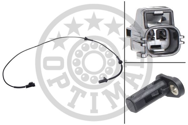 Датчик, кількість обертів колеса   06-S468   OPTIMAL