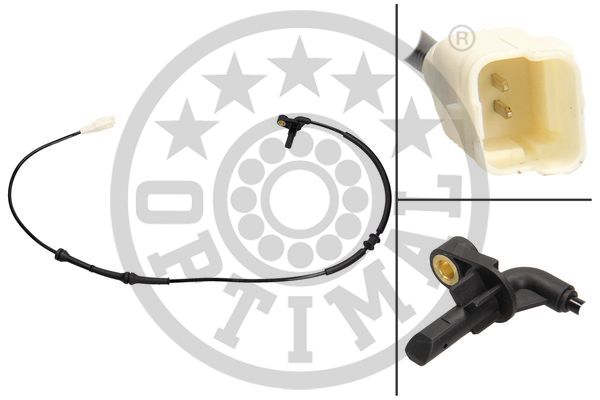Датчик, кількість обертів колеса   06-S709   OPTIMAL