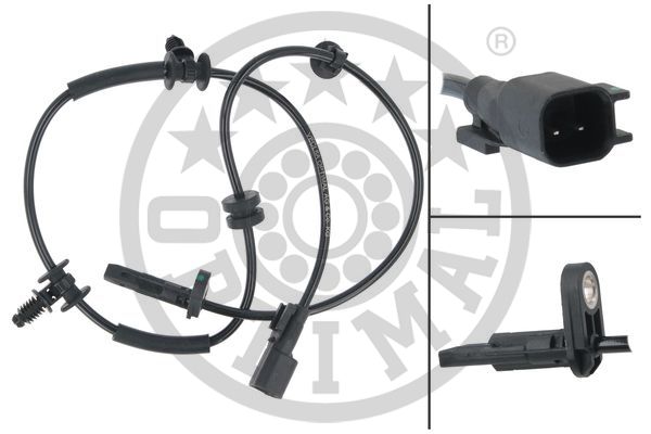 Датчик, кількість обертів колеса   06-S913   OPTIMAL