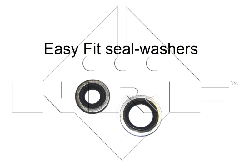 Конденсатор, система кондиціонування повітря 350034 NRF #4