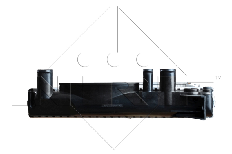 Радиатор, охлаждение двигателя 50527 NRF #2