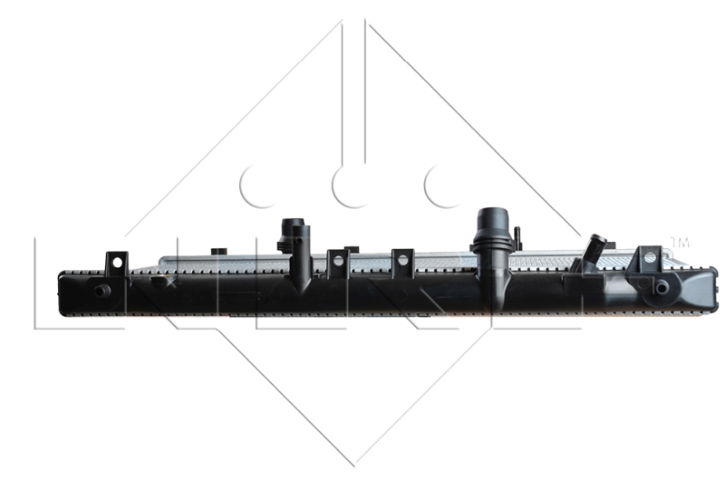 Радіатор, система охолодження двигуна 53530 NRF #2