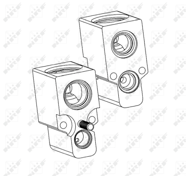 Розширювальний клапан, система кондиціонування повітря 38342 NRF #4