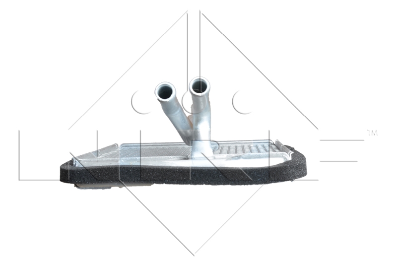 Теплообмінник, система опалення салону 53633 NRF #1