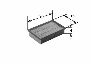 Повітряний фільтр   MA1027   CLEAN FILTERS