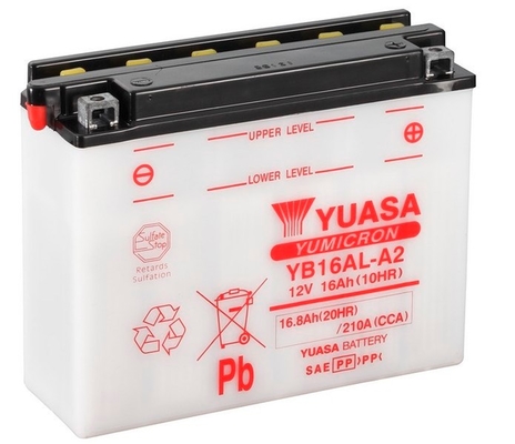 Стартерний акумулятор   YB16AL-A2   YUASA