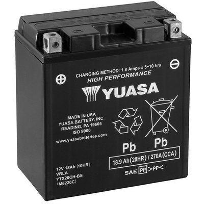 Стартерний акумулятор   YTX20CH-BS   YUASA