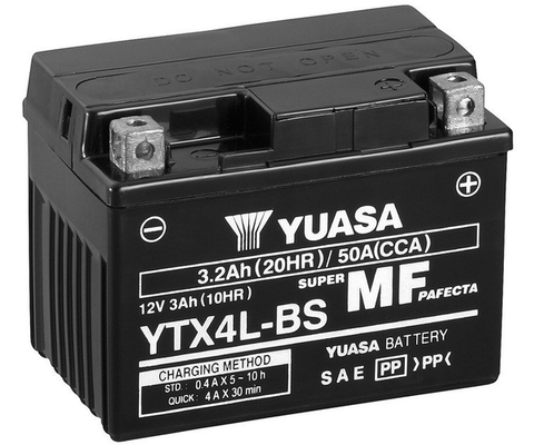 Стартерний акумулятор   YTX4L-BS   YUASA