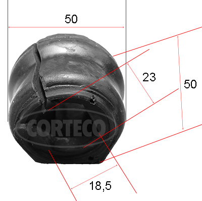 Опора, стабилизатор   49371890   CORTECO