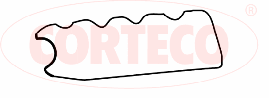 Прокладка, крышка головки цилиндра, CORTECO 440051P Прокладка, крышка головки цилиндра, CORTECO 440051P