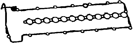 Прокладка, крышка головки цилиндра   440091P   CORTECO
