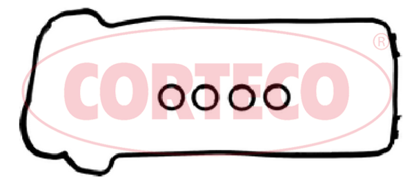Ущільнення, кришка голівки циліндра   440407P   CORTECO