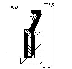 Уплотнительное кольцо, стержень клапана   49472003   CORTECO