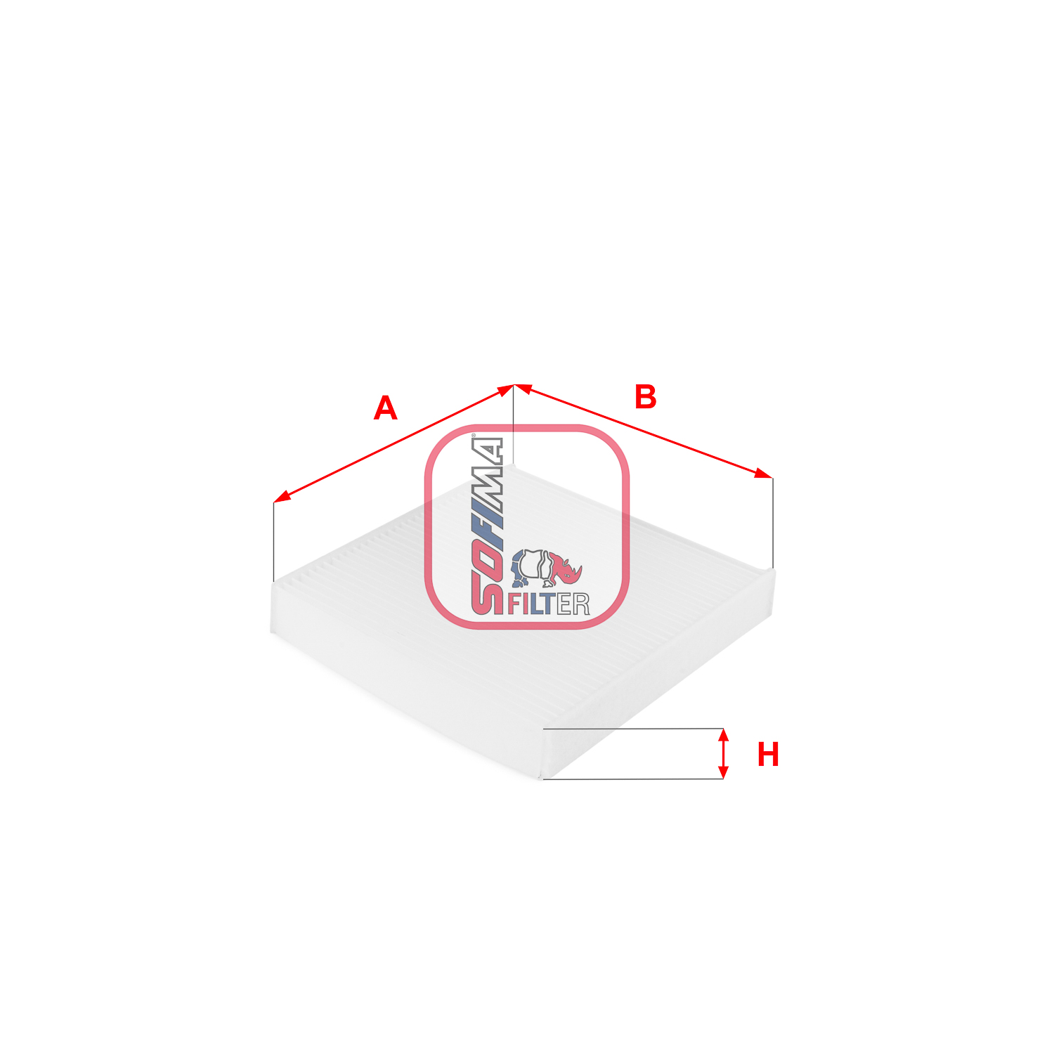 Фільтр, повітря у салоні   S 3210 C   SOFIMA