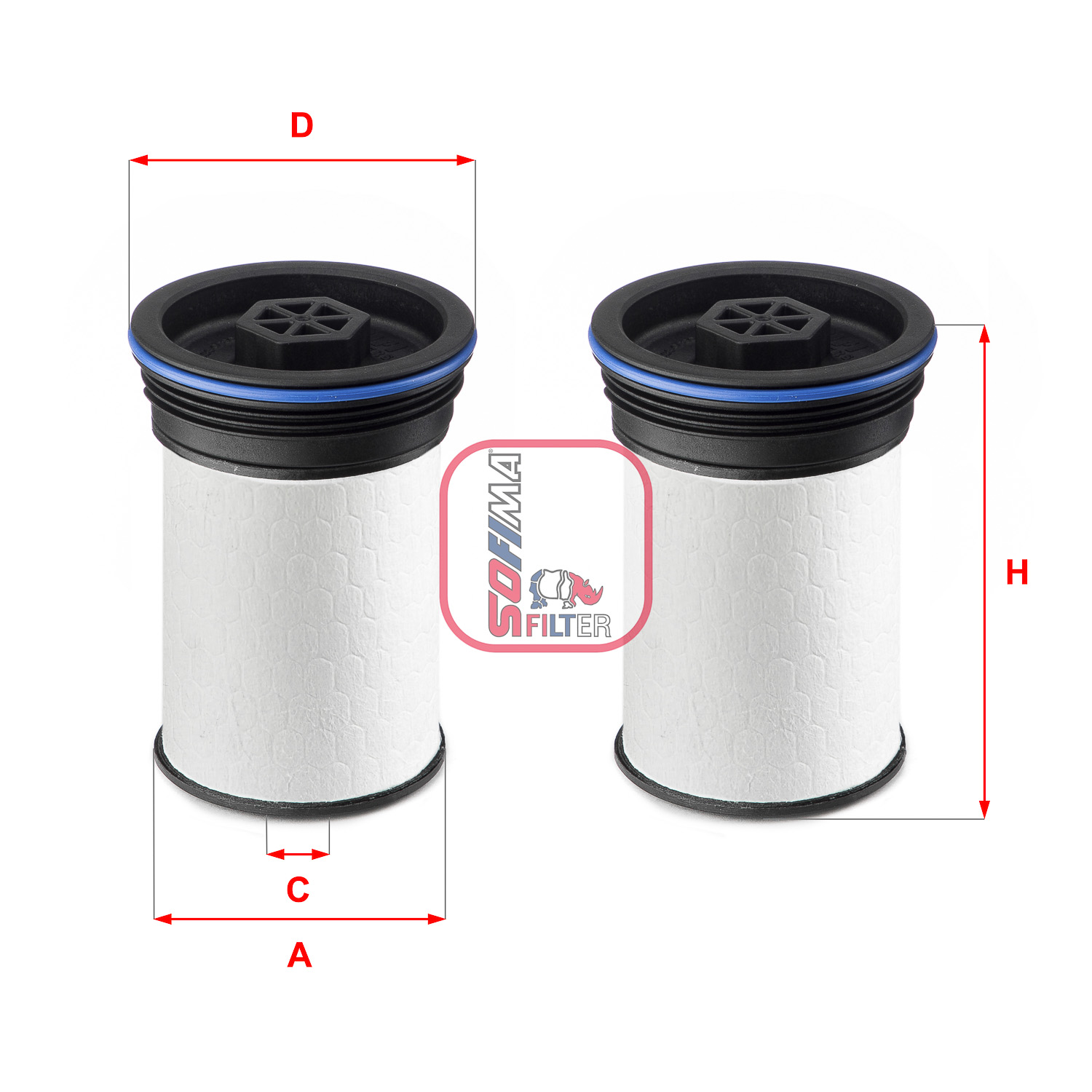 Фільтр палива   S 2042 NE   SOFIMA