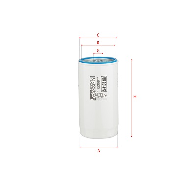 Топливный фильтр   S 4163 NR   SOFIMA