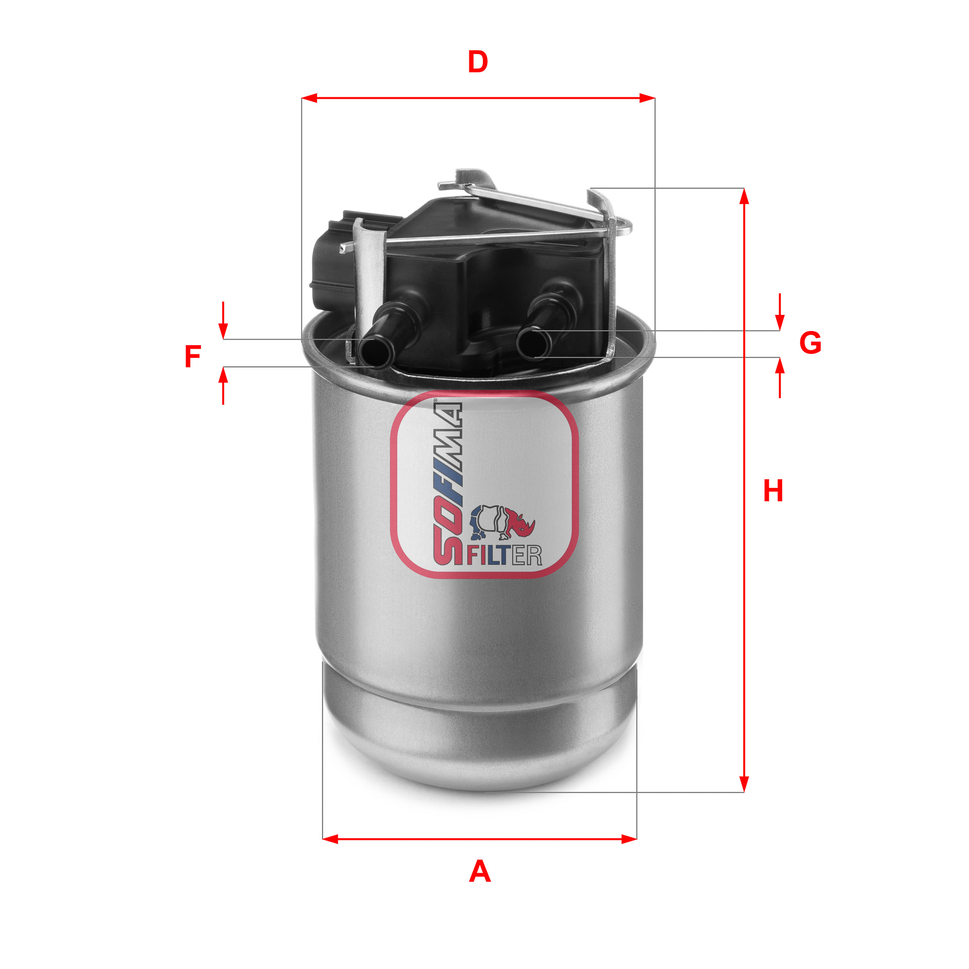 Топливный фильтр   S 5517 GC   SOFIMA