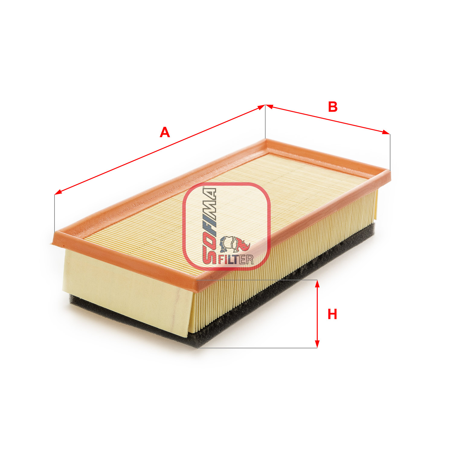 Повітряний фільтр, SOFIMA S 0080 A Повітряний фільтр, SOFIMA S 0080 A