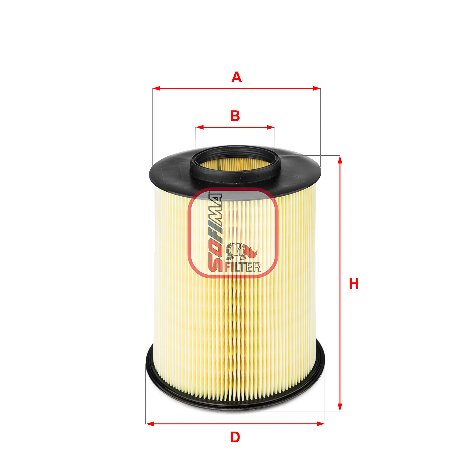 Повітряний фільтр   S 2722 A   SOFIMA
