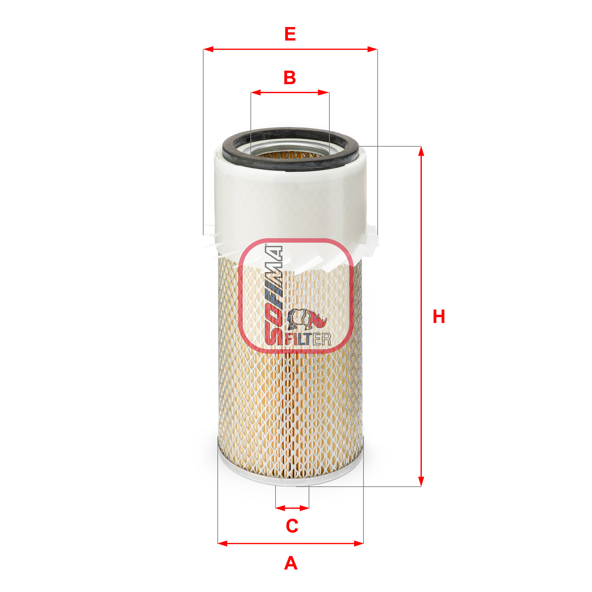 Повітряний фільтр   S 2950 A   SOFIMA